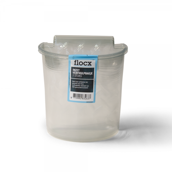 Flocx inzetverfhulpbakje set/3ST