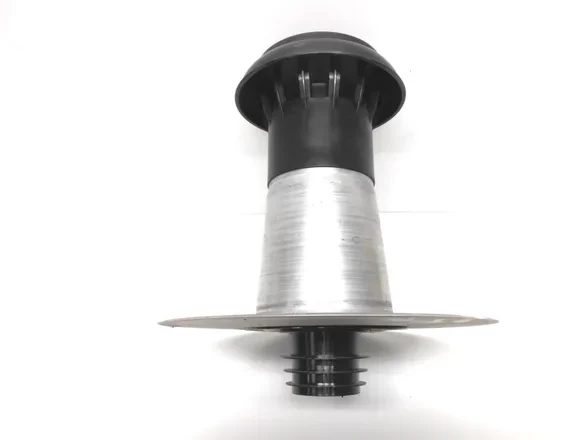 Platdakontluchting aluminium dubbelwandig